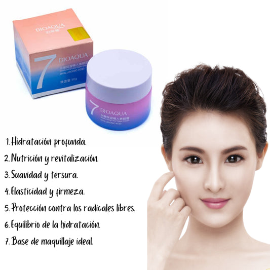 💖 Bioaqua 7 Vegan Cream (Ácido Hialurónico)