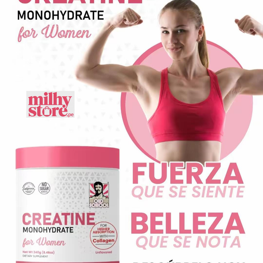 CREATINA MONOHIDRATADA PARA MUJERES