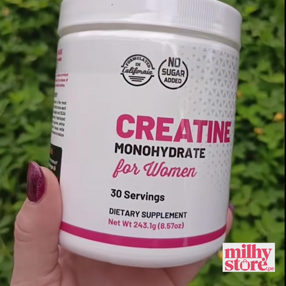 CREATINA MONOHIDRATADA PARA MUJERES