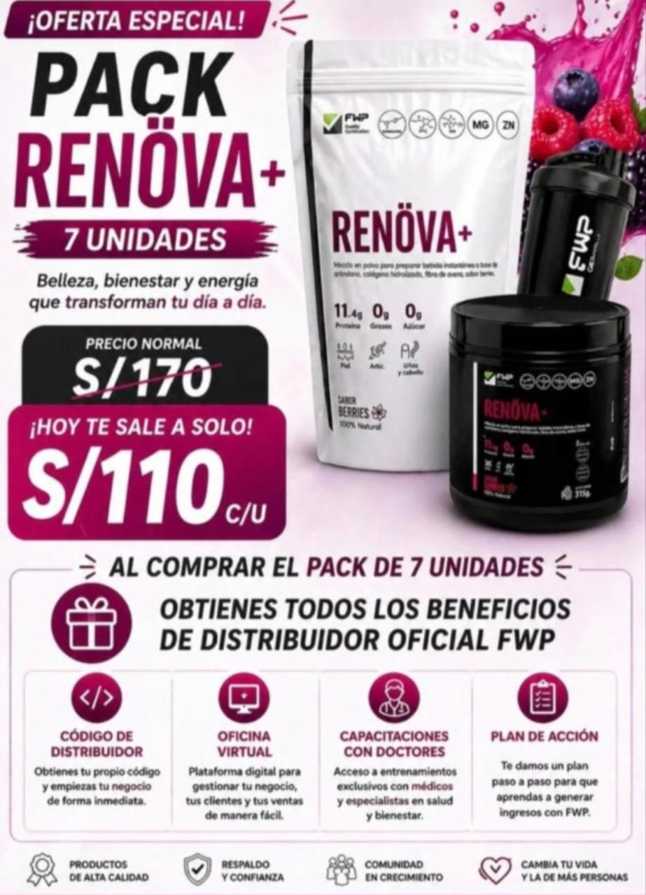 ✨ Colágeno Renova – Belleza y Bienestar
